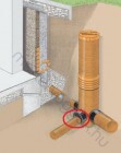 ACO Opti-Control akna tartozék: szűkítő 200/160 - 1 db