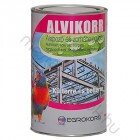 Alvikorr alapozó és zománc, gyorsan száradó könnyűfém festék - Fekete RAL 9005 / 0.25 liter