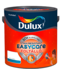Dulux EasyCare víztaszító színes beltéri matt latex falfesték - Tiszta fehér / 5 liter