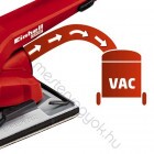 Einhell TE-OS 2520 E Rezgőcsiszoló fémtalpas + koffer +csiszolópapír, porgyűjtővel 250W220V - 1 db