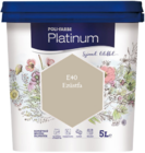 Polifarbe Platinum egyrétegű beltéri színes diszperziós falfesték - E40 Ezüstfa / 5 liter