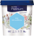 Polifarbe Platinum egyrétegű beltéri színes diszperziós falfesték - K40 Kék Szellőrózsa / 5 liter
