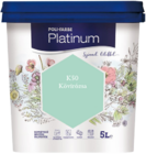 Polifarbe Platinum egyrétegű beltéri színes diszperziós falfesték - K50 Kövirózsa / 5 liter