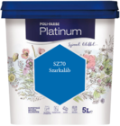 Polifarbe Platinum egyrétegű beltéri színes diszperziós falfesték - Sz70 Szarkaláb / 5 liter