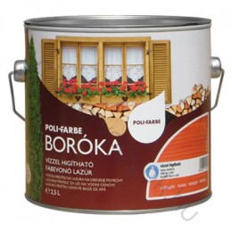 Boróka fabevonó selyemfényű vizesbázisú lazúrfesték - Dió