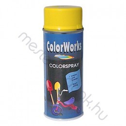 Motip Colorworks spray akrilfesték, színes magasfényű aerozol - Ég kék RAL 5015