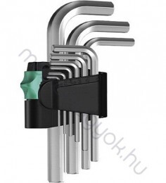 Imbuszkulcs készlet 10 részes CrV  ötvözet 1.5-10mm
