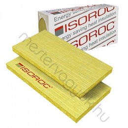 Isoroc Isofas 5cm vastag Vakolható kőzetgyapot homlokzati hőszigetelő 3,6m2/bála, táblaméret 1000x600mm