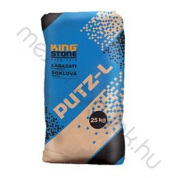KingStone Putz-L Lábazati nagyszilárdságú alapvakolat, kültéri és beltéri szárazhabarcs