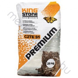 KingStone PREMIUM C2TE S1 flexibilis csempe- és járólap ragasztó
