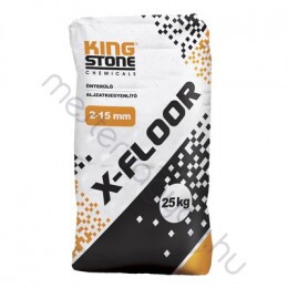 KingStone X-Floor önterülő aljzatkiegyenlítő padlófűtéshez, kültéri és beltéri felületekhez 2-15mm-es vastagságig