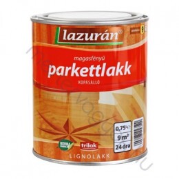 Lazurán magasfényű kopásálló parkettlakk kültéri és beltéri használatra - Színtelen