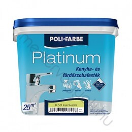 Polifarbe Platinum konyha- és fürdőszoba penészgátló beltéri falfesték - F1 Fehér