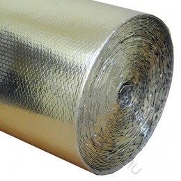 Solflex padlófűtés alátétfólia hőtükrös, légpárnás párazáró- szigetelő fólia 50m2 (1,2x41,7m) 140gr/m2