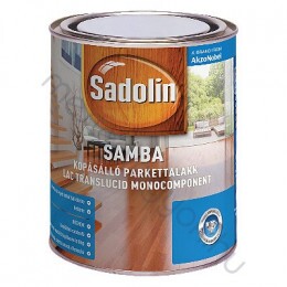 Sadolin Samba magasfényű oldószeres fa és parkettalakk - Színtelen
