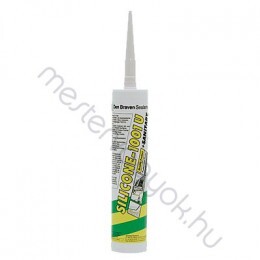 Silicone 1001 kartusos univerzális vízálló, tőmítő, ragasztó szilikon - Színtelen