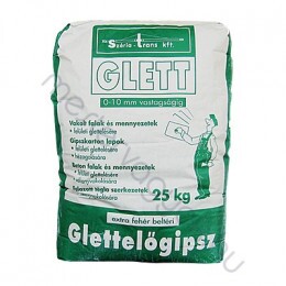 Szériaglett glettelőgipsz - Extra Fehér