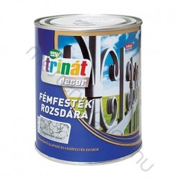 Trinát Decor kalapácslakk fémfesték rozsdára alapozó és fedőfesték egyben - Kalapácslakk barna