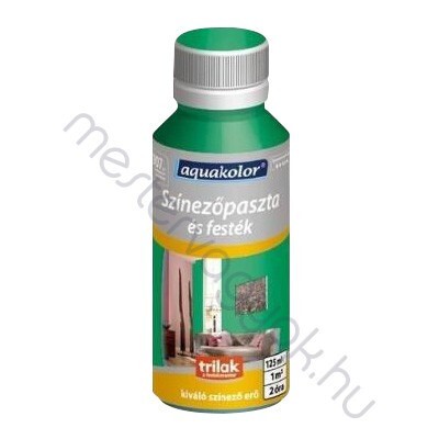 Aquakolor színezőpaszta vizes hígítású festékekhez, kötőanyagtartalommal - Avokádó 609 / 0.125 liter