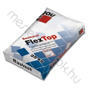 Baumit Baumacol Flex Top C2TES1 lap a lapra, flexibilis csempe és burkolatragasztó - 25 kg
