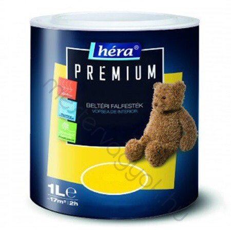 Héra Prémium matt belső falfesték / színes - Hamuszürke / 2.5 liter