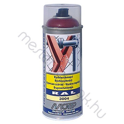 Motip RAL akril lakk színtelen magasfényű spray - Színtelen / 0.4 liter