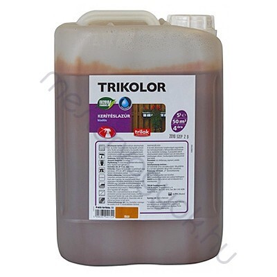 Trikolor vizesbázisú kerítéslazúr - Dió / 5 liter