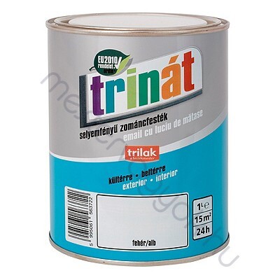 Trinát selyemfényű zománcfesték - 502 Barna / 1 liter